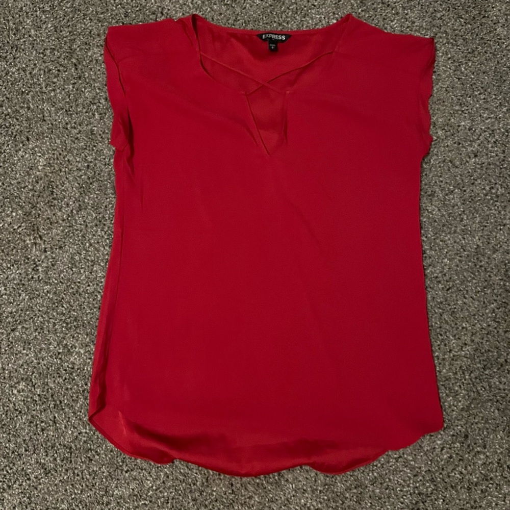 Red Express blouse❤️
